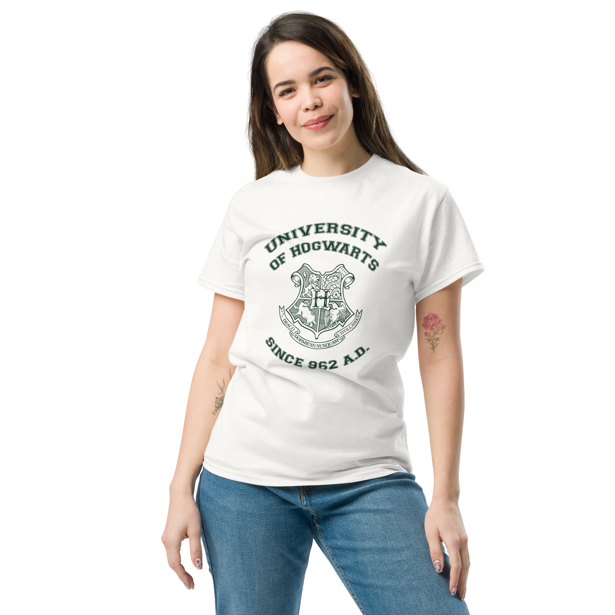 Camiseta Hogwats Verde - Imagen 2