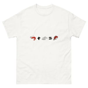 Camiseta Sushi math