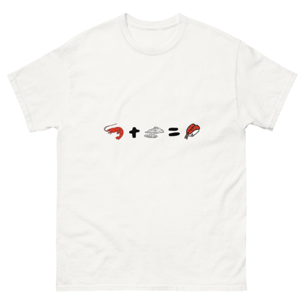 Camiseta Sushi math