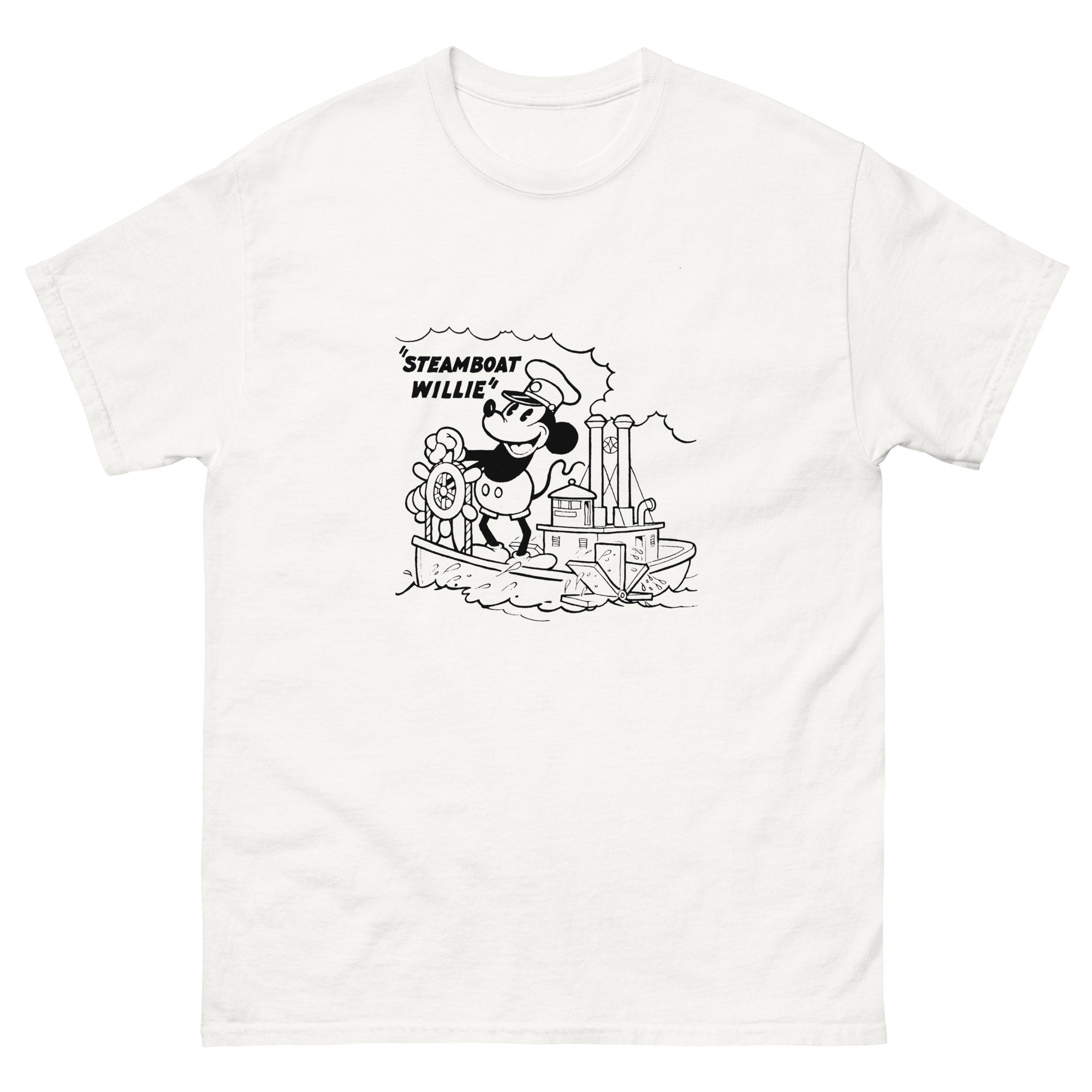 Camiseta Steamboat Willie
